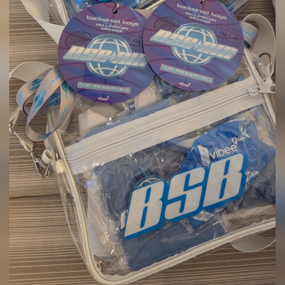 BSB Backstreet Boys Crossbody Swag Bag